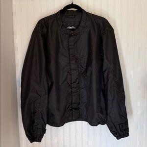 Harley- Davidson Mens Black Windbreaker Jacket Inner Liner Size XL